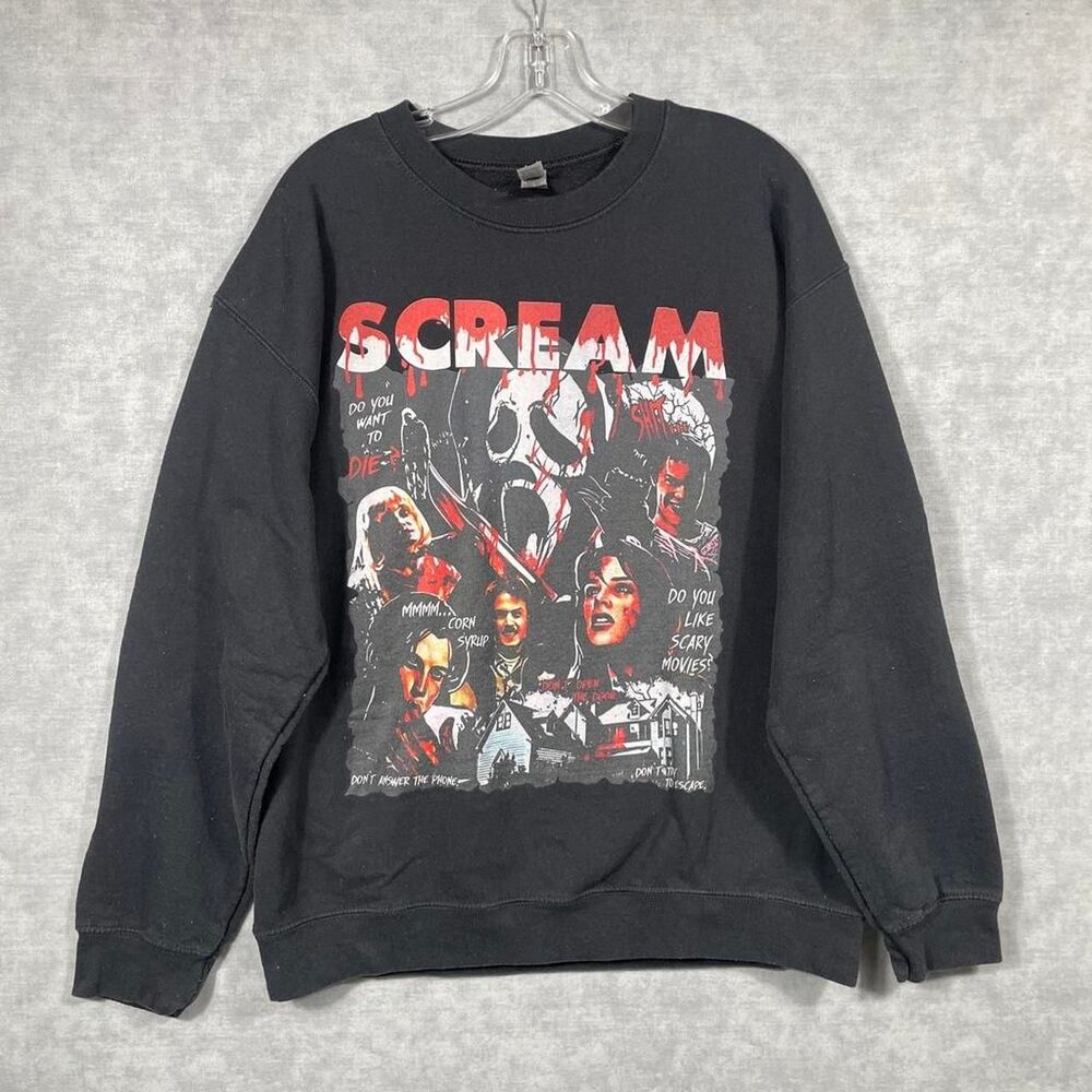 Scream movie crewneck sweatshirt